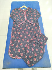 Stitched Black Lawn Suit for Women | Gelani Summer 2pc