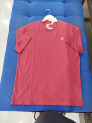 Men's Maroon Jersey T-Shirt | Gelani Summer Collection