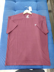 Men's Maroon Jersey T-Shirt | Gelani Summer Collection