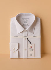 Men’s Classic White Dress Shirt