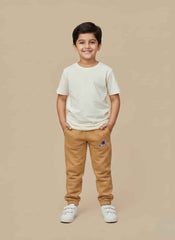 Kids Brown Terry Winter Trousers in Pakistan | Premium Warmth