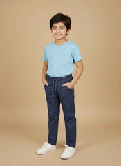 Buy Boys Dark Blue Stretchable Jeans Pakistan | Gelani