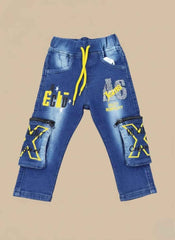 Buy Boys Cargo Denim Jeans – Gelani Winter Wear