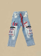 Buy Boys Cargo Denim Jeans – Gelani Winter Wear