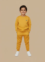 Buy Lacoste Boys Yellow Tracksuit – Signature Crocodile Sweatshirt | Gelani Kids Wear