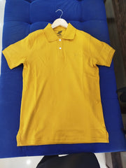 Men's Mustard Jersey Polo Shirt | Gelani Summer Collection