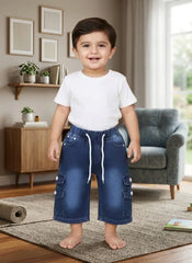 Best Boys Denim Cargo Shorts in Pakistan | Gelani Kids