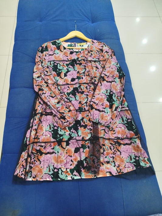 Stitched Silk Fancy Top for Girls in Pakistan | Gelani