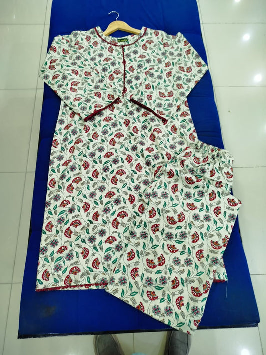 Stitched Light Skin Lawn Suit | Gelani Summer Women 2pc
