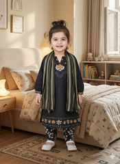 3pc Stitched Suit for Girl in Pakistan | She Club Summer