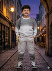 Balenciaga Inspired Kids Tie-Dye Tracksuit – Gradient Sweatshirt