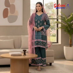 Stitched Silk Coord Set for Girls in Pakistan | Gelani