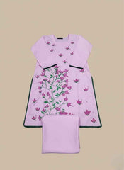 Buy 2 Pc Hand Painted Cotton Suit Pakistan | Baby Pink