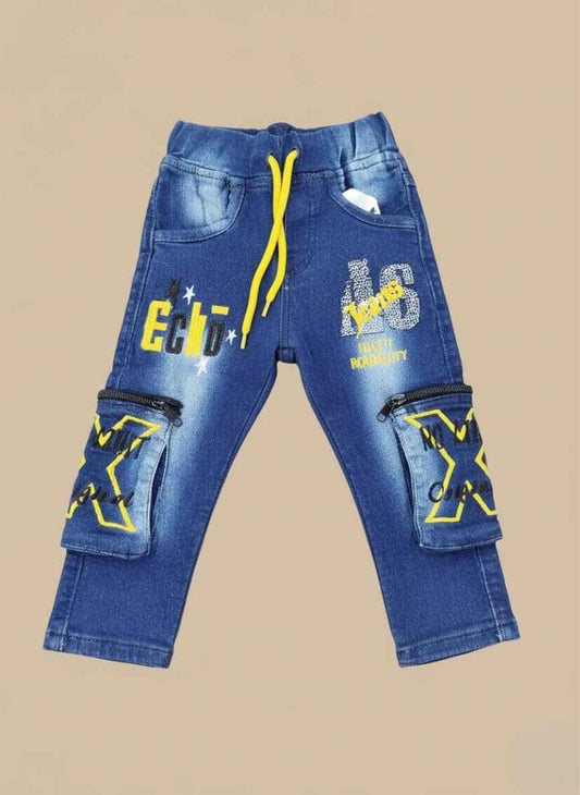 Buy Boys Cargo Denim Jeans – Gelani Winter Wear