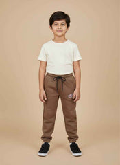Kids Brown Terry Trousers in Pakistan | Premium Comfort