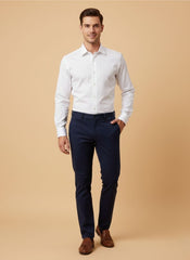 Men’s Classic White Dress Shirt