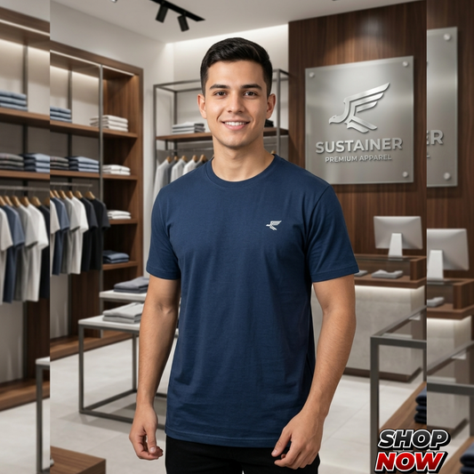 Men's Maroon Jersey T-Shirt | Gelani Summer Collection