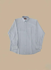 Men’s Blue and White Striped Dress Shirt – Tailorbird Classic Fit