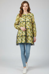 Stitched Silk Fancy Top for Girls in Pakistan | Gelani