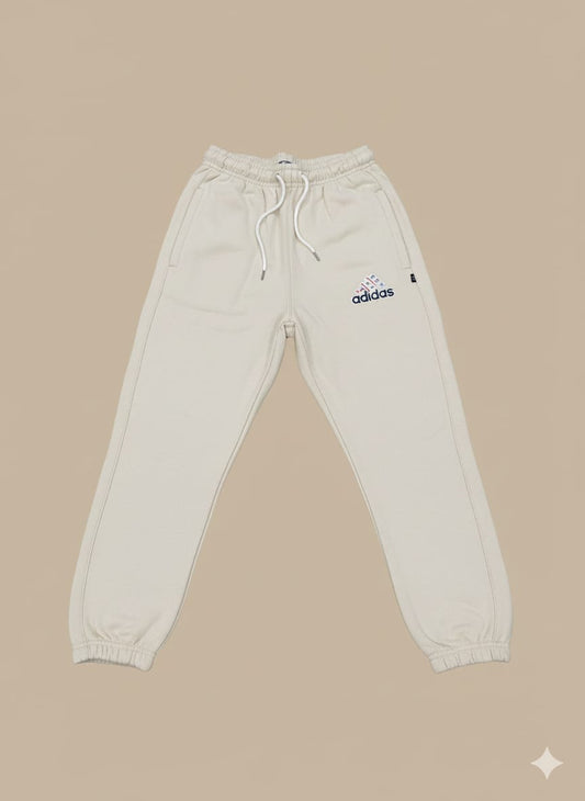Kids White Terry Winter Trousers in Pakistan | Gelani Kids Wear