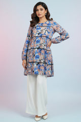 Stitched Silk Fancy Top for Girls in Pakistan | Gelani