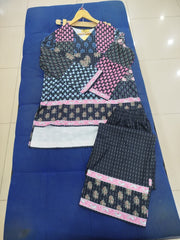 Stitched Silk Coord Set for Girls in Pakistan | Gelani