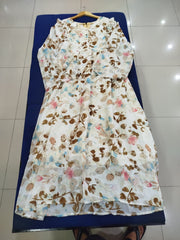 Printed Shiffon Maxi for Girls in Pakistan | Gelani Blue